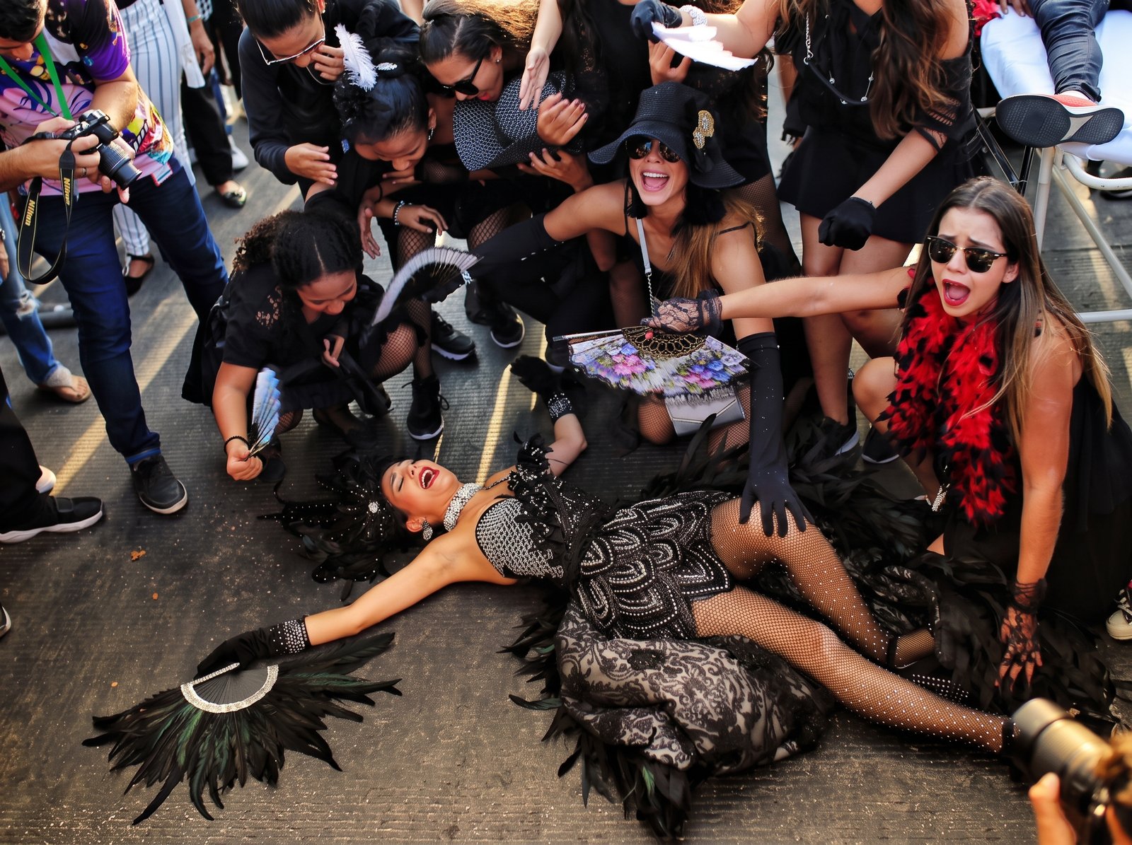 Entierro de Joselito Carnaval en Barrio Abajo