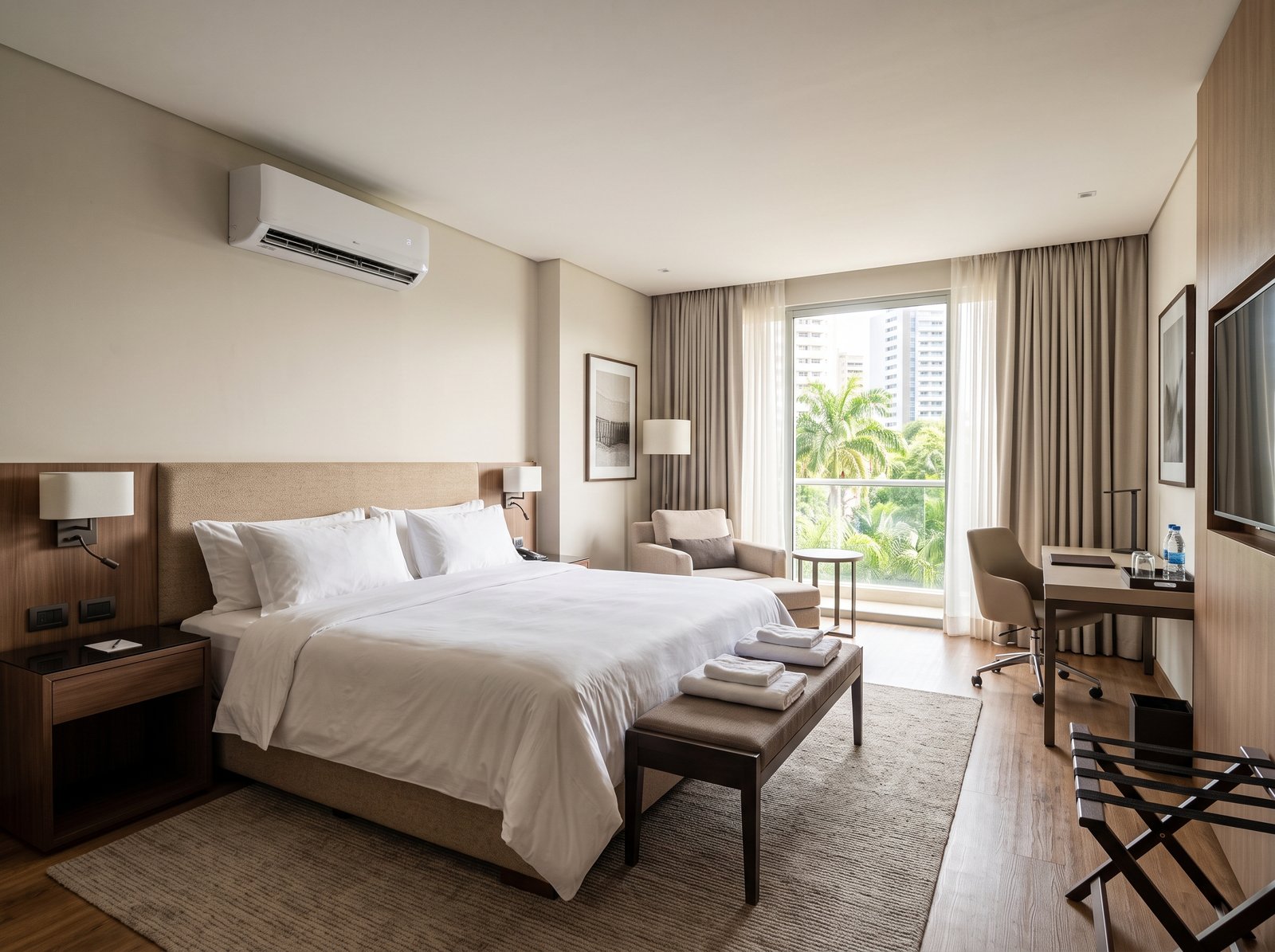 Habitación de hotel ejecutivo en el norte de Barranquilla