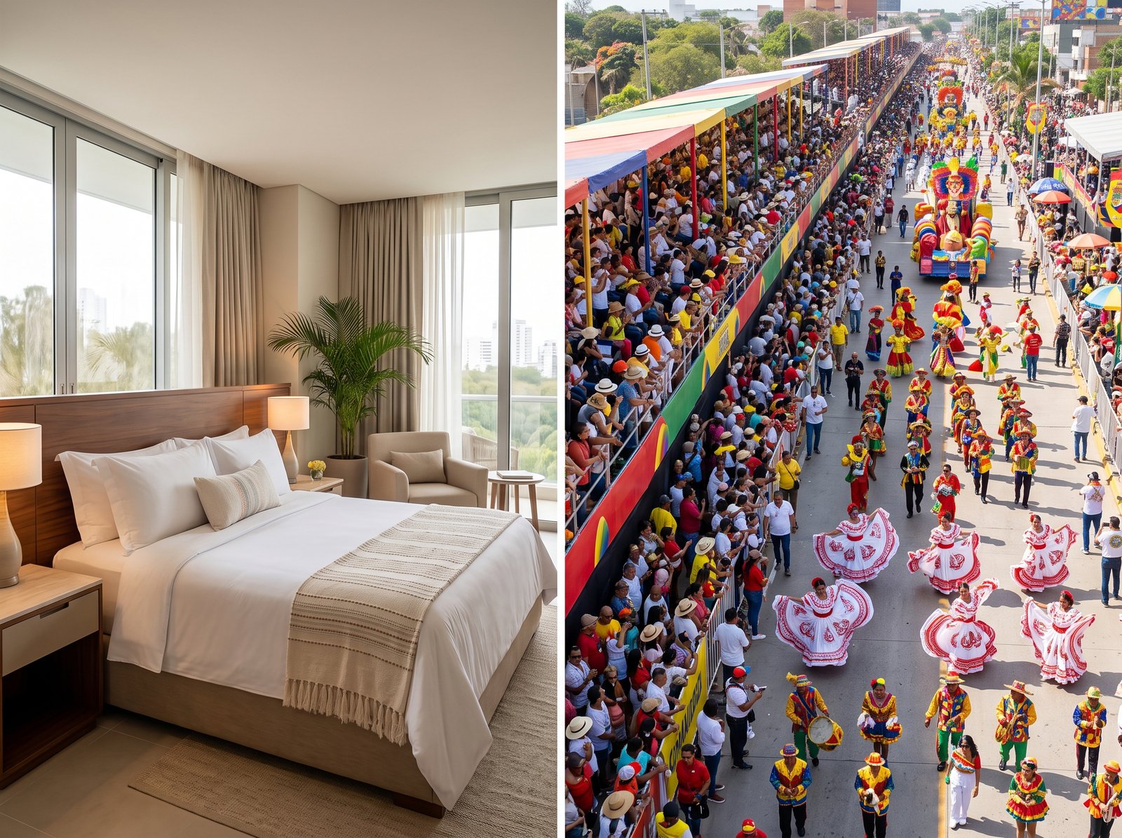 Experiencia completa de hotel y palcos con Pamar Travel en Carnaval